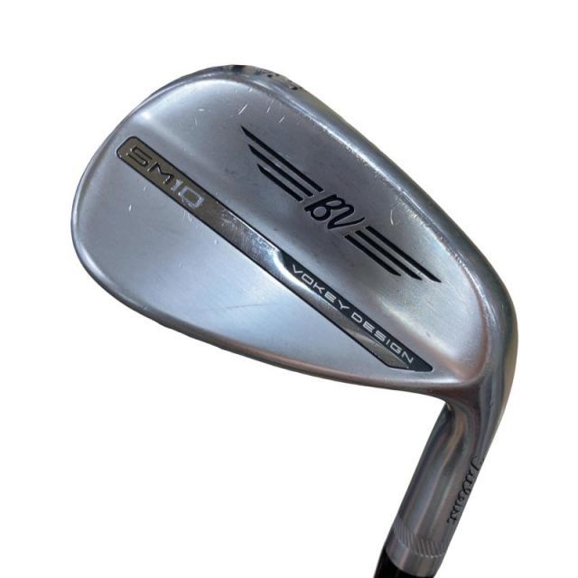 【中古】 タイトリスト VOKEY SPIN MILLED SM10 ツアークロム 50°/08°F ウェッジ WG Dynamic Gold (フレックスS) メンズ 男性用 右利き 右用 Cランク ゴルフクラブ