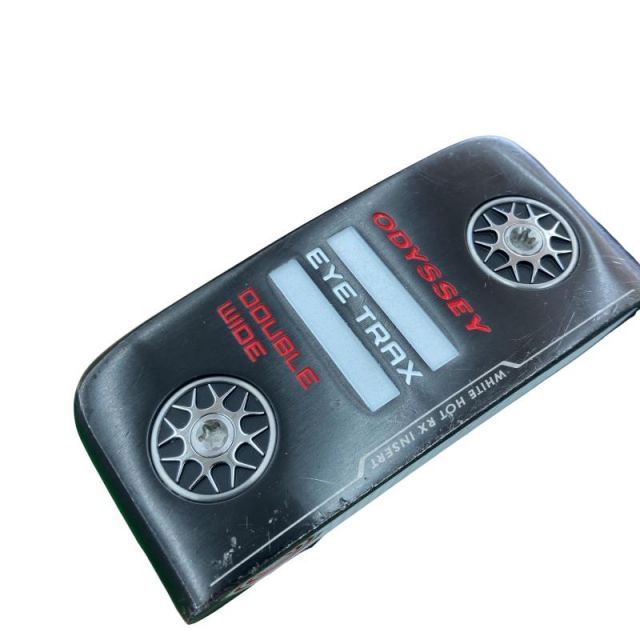 【中古】 オデッセイ EYE TRAX DOUBLE WIDE 34インチ パター PT スチール (フレックスその他) メンズ 男性用 右利き 右用 Dランク ゴルフクラブ