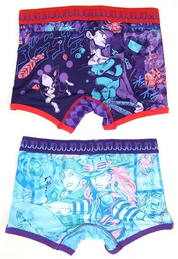 【中古】衣類その他(キャラクター) ジョジョの奇妙な冒険 第三部＆第七部 ボクサーパンツ(2枚組) Lサイズ 「荒木飛呂彦原画展 ジョジョ展」