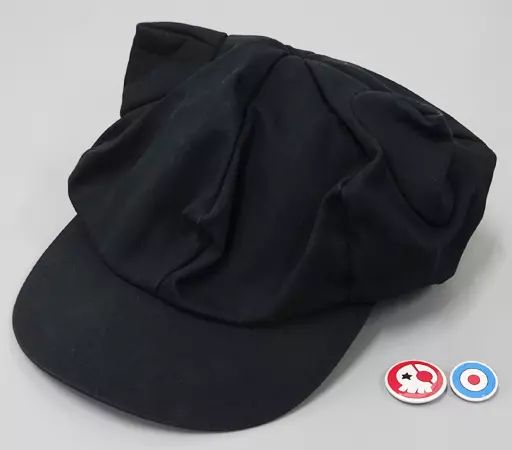 【中古】衣類 式波・アスカ・ラングレー アスカの帽子(缶バッチ2個付) 「ヱヴァンゲリヲン新劇場版：Q」