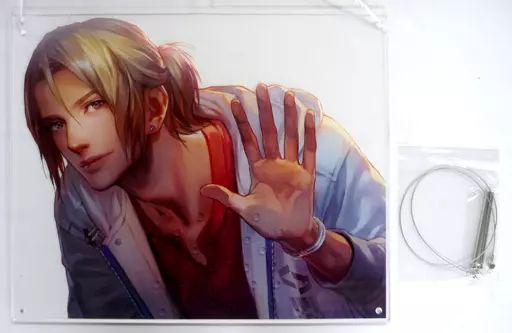 【中古】アクリルスタンド・アクリルパネル ≪乙女ゲーム書籍≫ 囚われのパルマ 等身大リアルアクリルアート アオイ