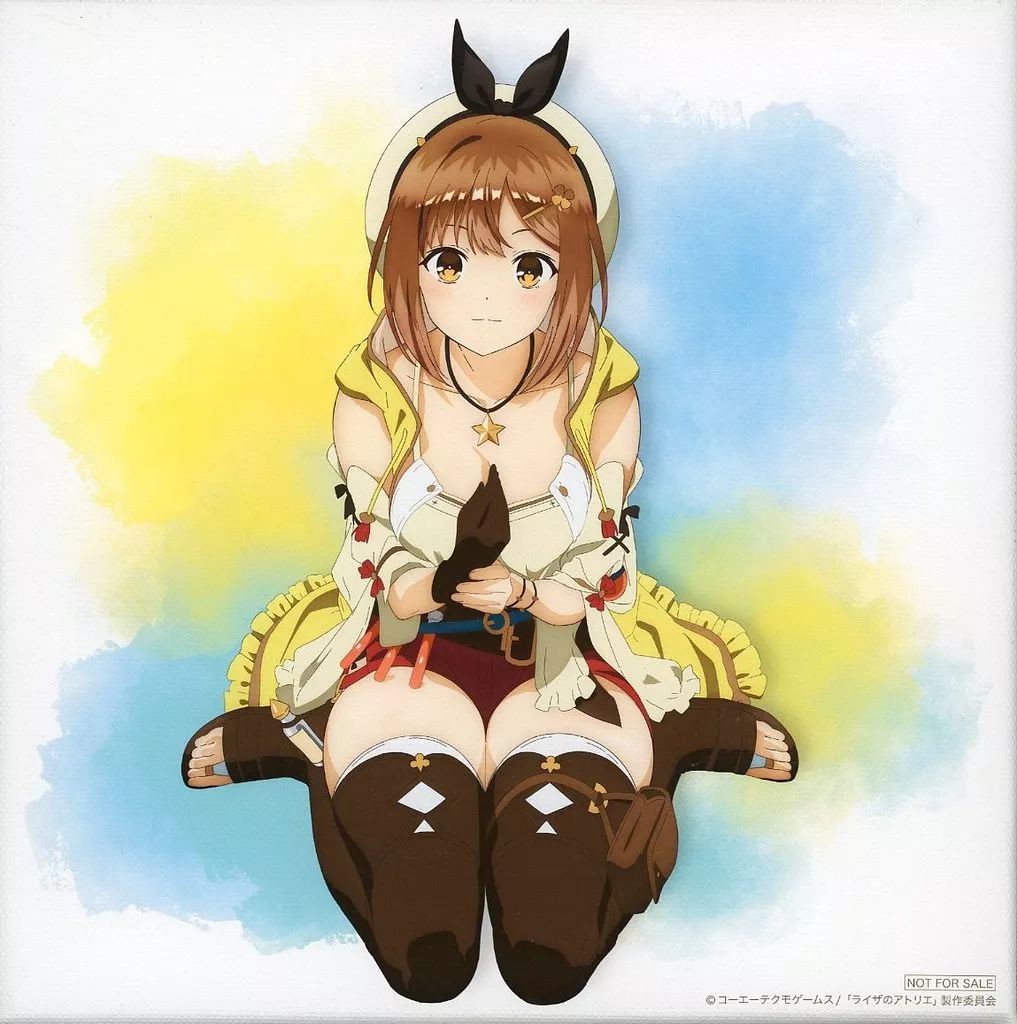 【中古】キャンバスボード・キャンバスアート ライザリン・シュタウト アニメ描き下ろしミニキャンバスアート 「Blu-ray/DVD ライザのアトリエ ～常闇の女王と秘密の隠れ家～」 アニプレック限定全巻購入特典 5,880円