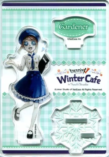 【中古】アクリルスタンド・アクリルパネル 庭師(エマ・ウッズ) アクリルスタンド 「Identity V 第五人格 Winter Cafe in SWEETS PARADISE」