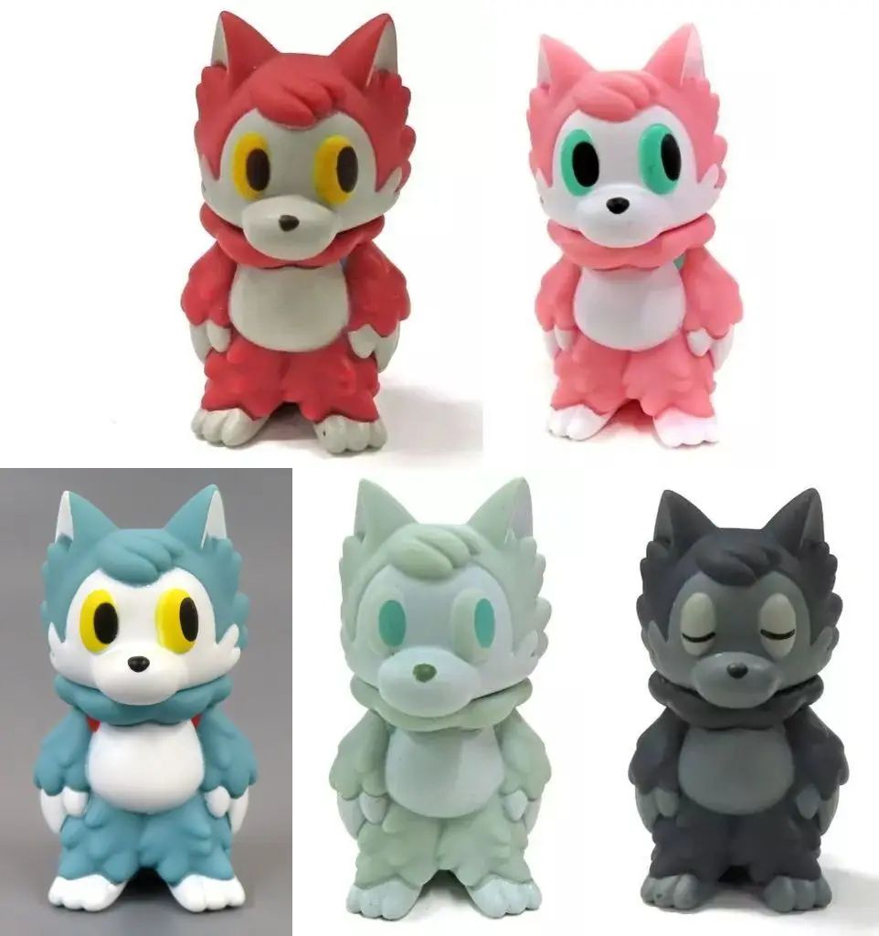【中古】トレーディングフィギュア 全5種セット 「VAG SERIES28 おおかみくん」