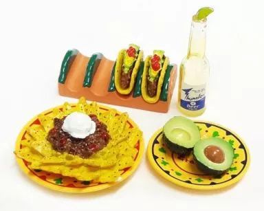 【中古】食玩 トレーディングフィギュア 5.Mexican Dinner 「ぷちサンプルU.S.A.バージョン Fun Meals -ファンミール-」