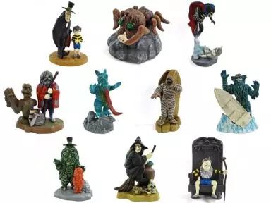 【中古】食玩 トレーディングフィギュア 全10種セット 「水木しげるコレクション 悪魔くん大画報」