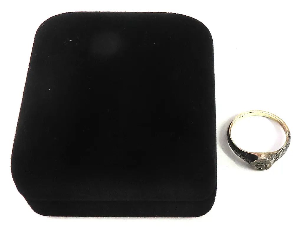 【中古】銀製品・指輪・アクセサリー ローゼマイン Signetring -Rozemyne＆Ferdinand- シルバー+燻加工 12号 「本好きの下剋上～司書になるためには手段を選んでいられません～」