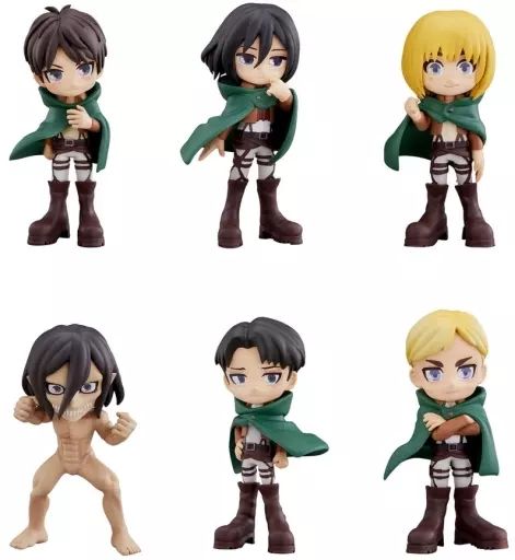 【中古】トレーディングフィギュア 全6種セット 「PalVerse 進撃の巨人」