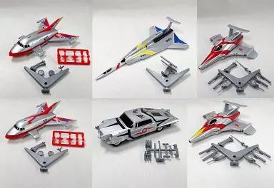 【中古】食玩 トレーディングフィギュア 全6種セット 「HDM ウルトラスーパーメカ」