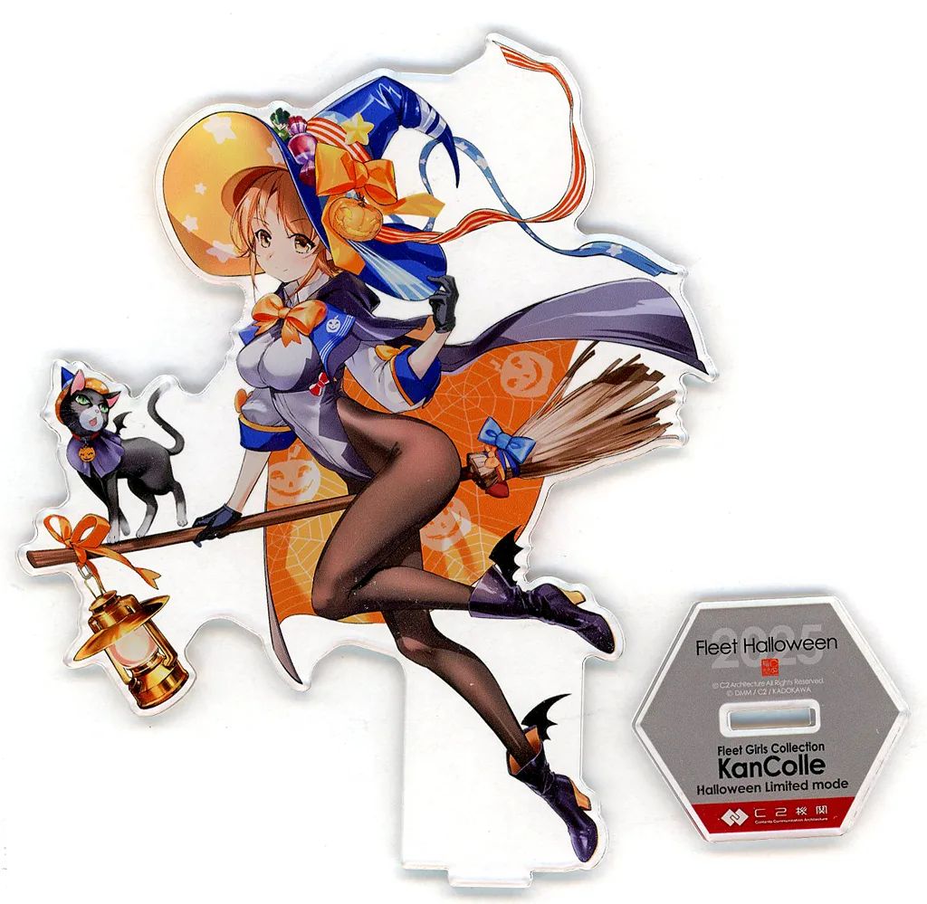 【中古】アクリルスタンド・アクリルパネル リチャード・P・リアリー アクリルスタンド ハロウィンmode 「艦隊これくしょん～艦これ～ 富士スピードウェイ(FSW)オフィシャルレストラン【CRANE Garden】×C2機関自動車部(2025)」