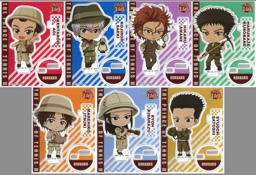 【中古】アクリルスタンド・アクリルパネル 全7種セット 「新テニスの王子様 トレーディングアクリルスタンド 職業体験編 六角」 9,300円