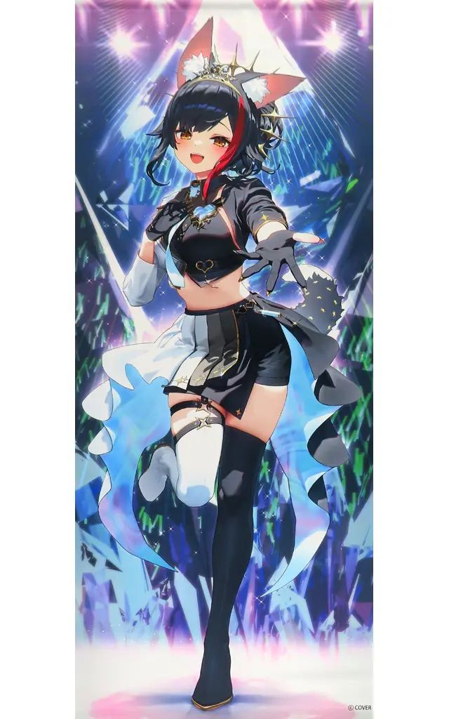 【中古】タペストリー 大神ミオ 等身大タペストリー 「バーチャルYouTuber ホロライブ 大神ミオ 活動7周年記念」 8,400円