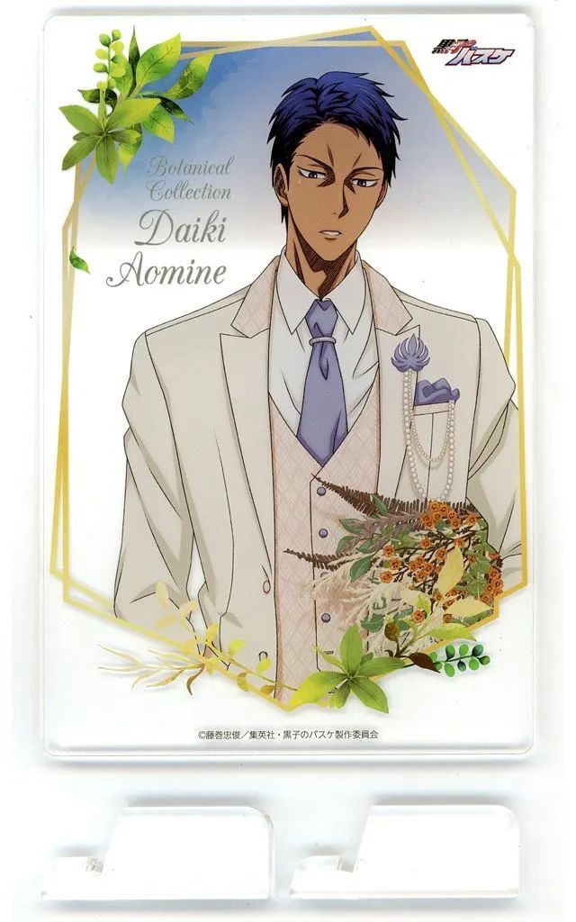 【中古】アクリルスタンド・アクリルパネル 青峰大輝 アクリルボード 「黒子のバスケ×ナンジャタウン Botanical Collection Ver. Aomine」 ボタニカルリースガラポン S賞