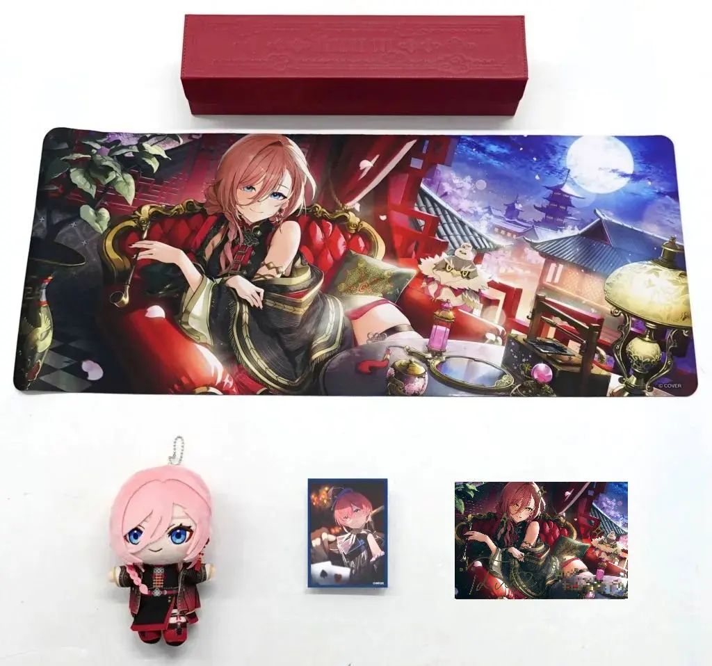 【中古】グッズセット 鷹嶺ルイ 活動4周年記念フルセット 数量限定ver.(直筆サイン＆複製メッセージ入り岐兎こるた描き下ろし ポストカード付き) 「バーチャルYouTuber ホロライブ 鷹嶺ルイ 活動4周年記念」