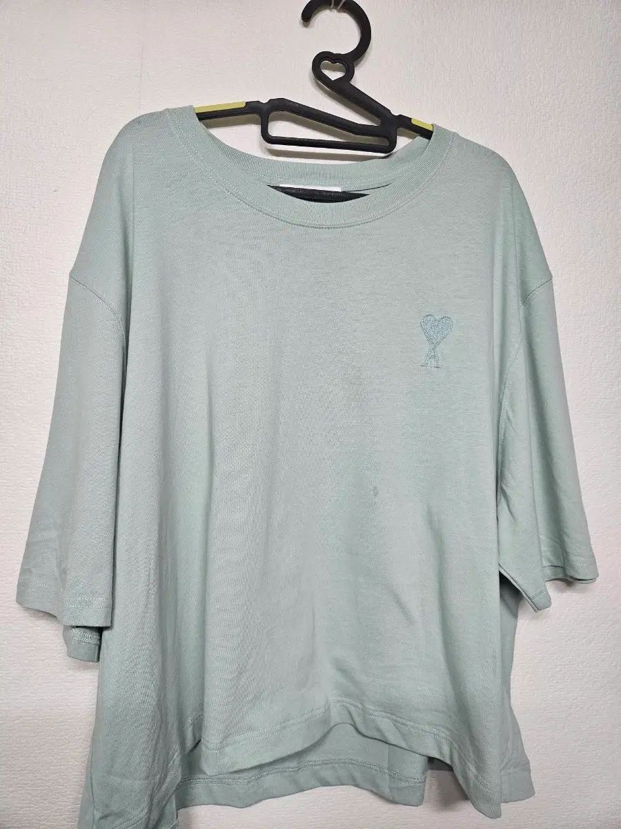 アミ ハートロゴ クロップド 半袖Tシャツ xl (ユニセックス)