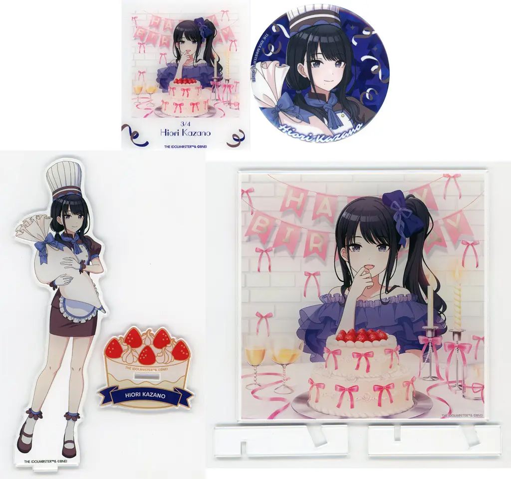 【中古】グッズセット 風野灯織 公式バースデー記念グッズセット 「アイドルマスター シャイニーカラーズ 283Birthday Collection」