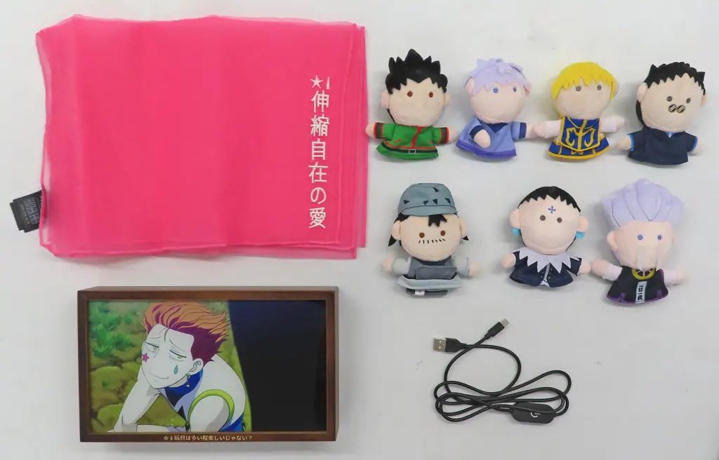 【中古】グッズセット 集合 ライト＆指人形＆スカーフセット 「HUNTER×HUNTER × XRAGE」 台湾限定 7,469円