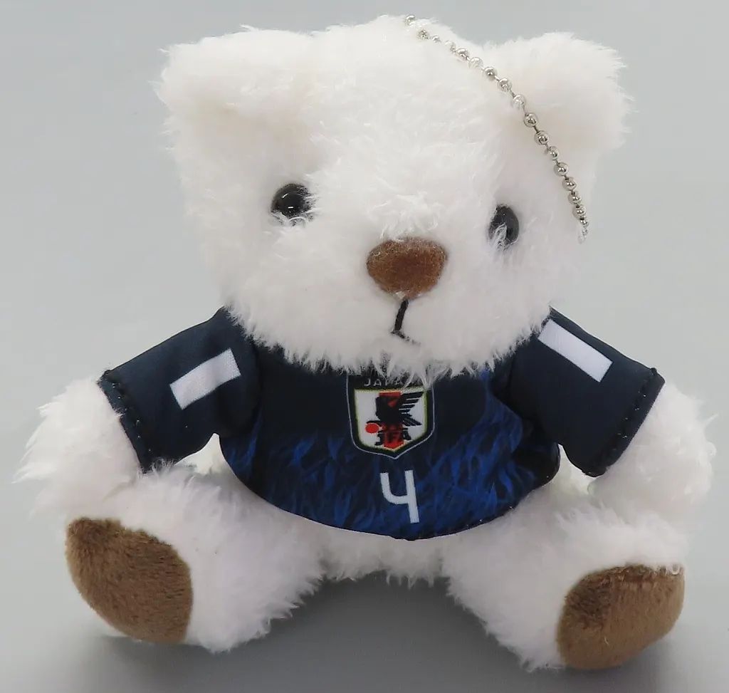 【中古】ぬいぐるみマスコット・ぬいぐるみバッジ 板倉滉#4 サッカー日本代表 プレーヤーズベアキーホルダー2024(SAMURAI BLUE) STADIUM LINE 6,160円