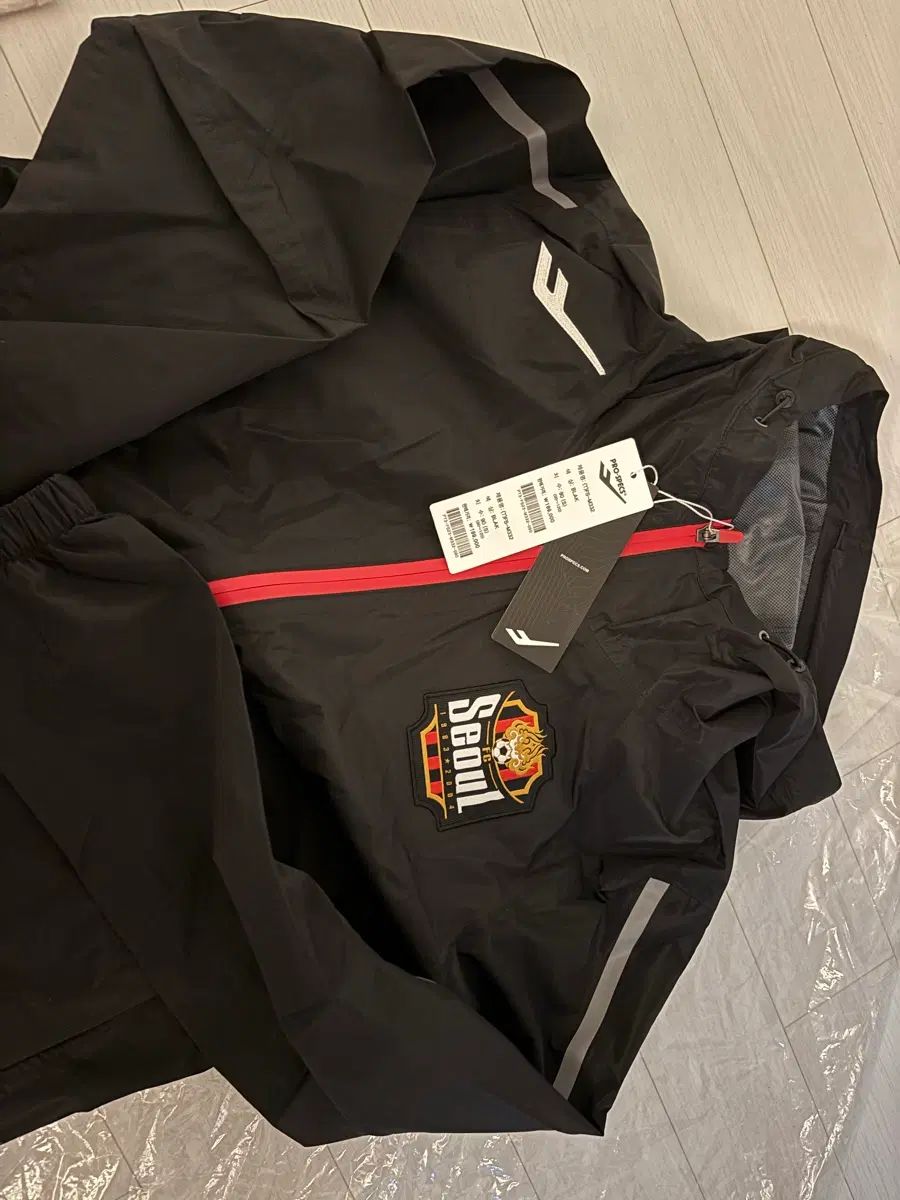PROSPECS(プロスペックス) FC SEOUL ソウル ウィンドブレーカー ジャケット ブラック