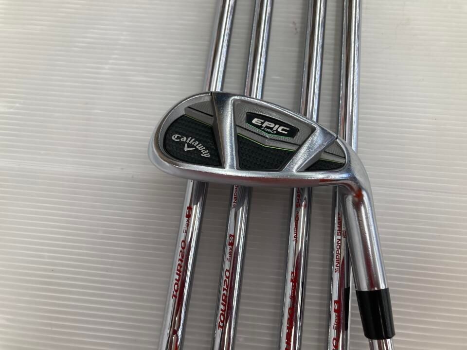 キャロウェイ　EPIC PRO　NSプロ MODUS 3 TOUR 120　Sフレックス　アイアンセット　中古　ゴルフドゥ！大宮丸ヶ崎店【最短即日発送】