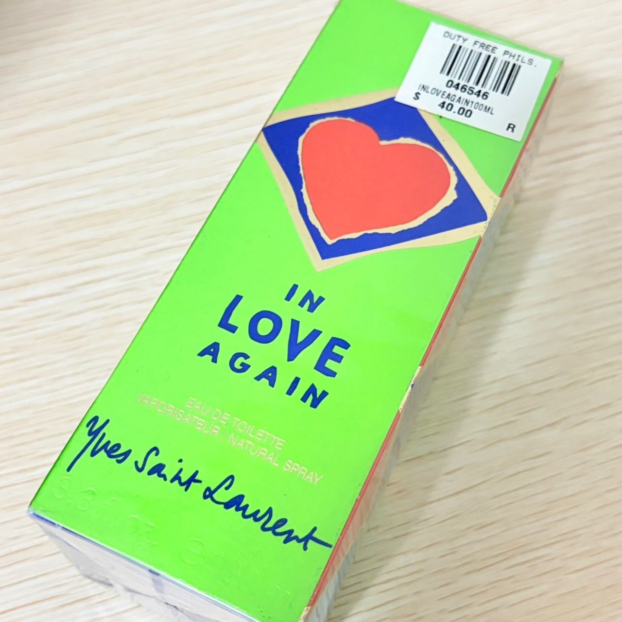 新品未使用未開封 イヴサンローラン インラブ アゲイン オードトワレ 100ml 10,792円