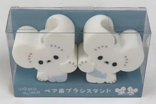 [Used] Miscellaneous Goods Wakka Mouse Pair Toothbrush Stand WAKKA de IKKA “Pokemon” Pokemon Center Limited