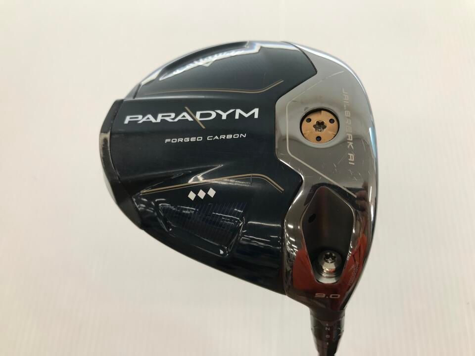 キャロウェイ　PARADYM ◆◆◆　9度　TENSEI 55 for Callaway(PARADYM)　Sフレックス　ドライバー　中古【最短即日発送】