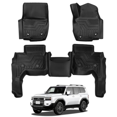 新型 ランドクルーザー250系 フロアマット 車種専用設計 GDJ250W TRJ250W型 専用 立体 3Dフロアマット TPE素材 カーマット 滑り防止 耐汚れ 取付簡単 立体構造 耐摩擦 防水 カスタムパーツ インテリア 保護パーツ 3pセット 黒as