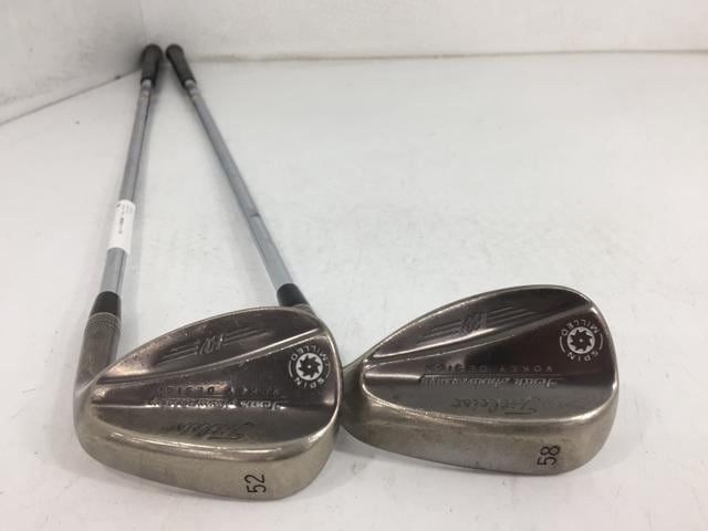 返品OK 【中古ゴルフクラブ】タイトリスト ボーケイ デザイン 10周年記念ウェッジ(2本セット) D/G AW.SW