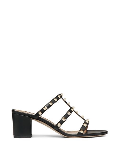 VALENTINO GARAVANI ロックスタッド レザー サンダル 送料無料