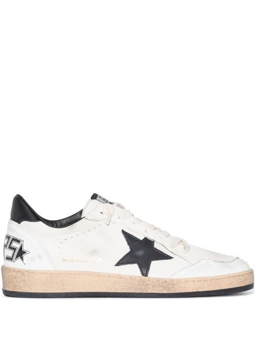 GOLDEN GOOSE ボールスター レザースニーカー 送料無料