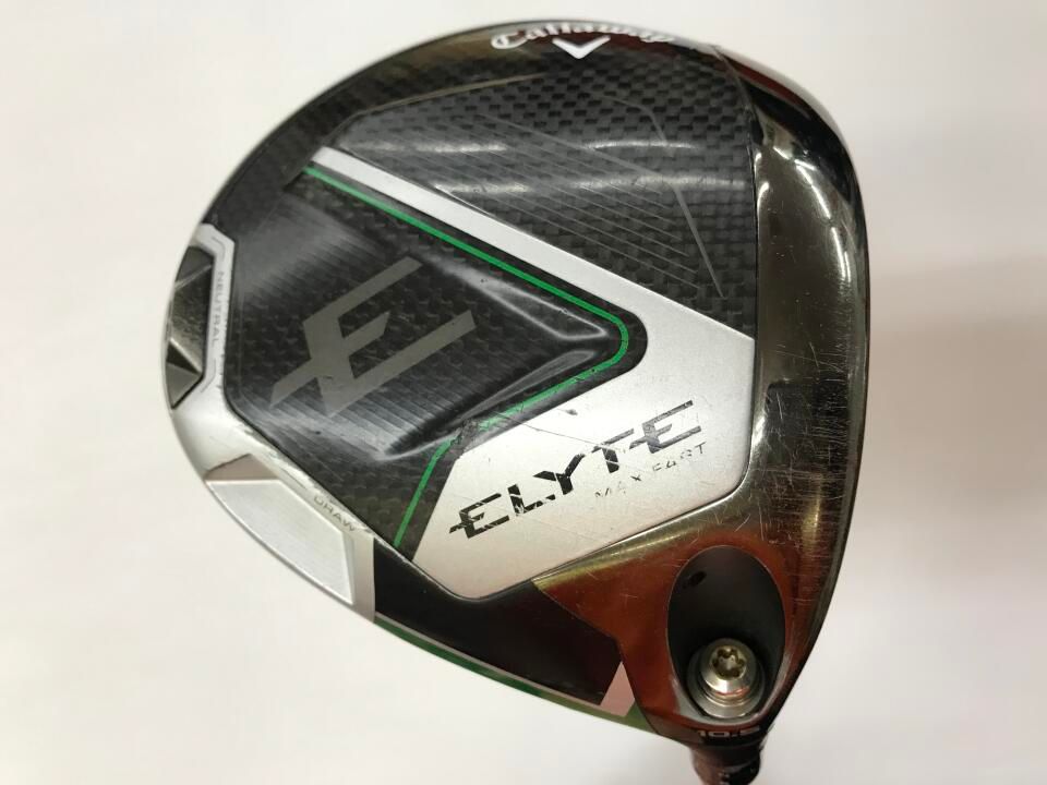 キャロウェイ　ELYTE MAX FAST　10.5度　LIN-Q GREEN 40 for Callaway　SRフレックス　ドライバー　中古【最短即日発送】