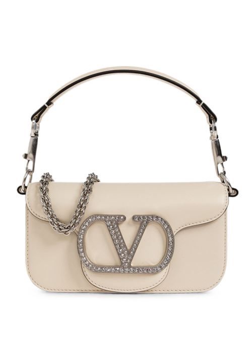 VALENTINO GARAVANI LOCÒ スモール レザー ショルダー バッグ 送料無料
