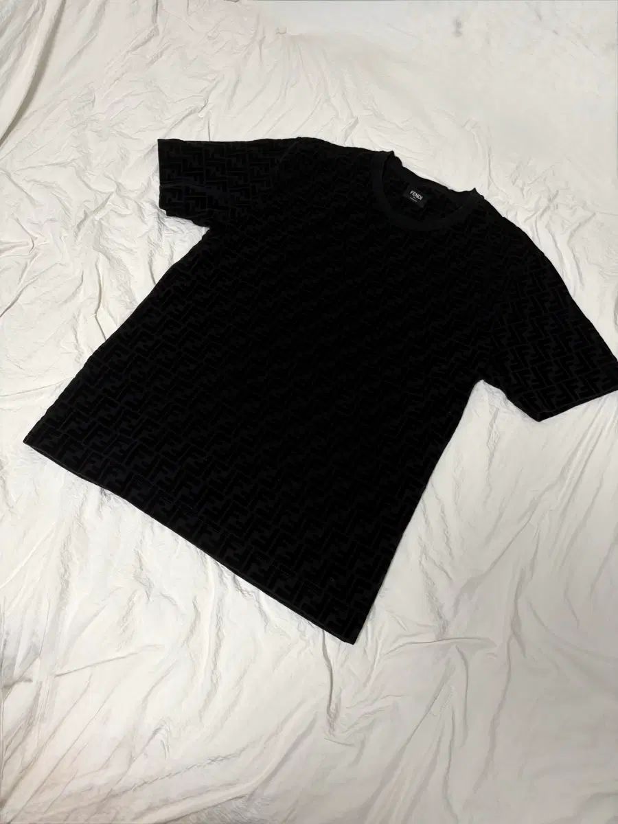 M サイズ FENDI フェンディ ジャカード ツアーベルベット 半袖 Tシャツ