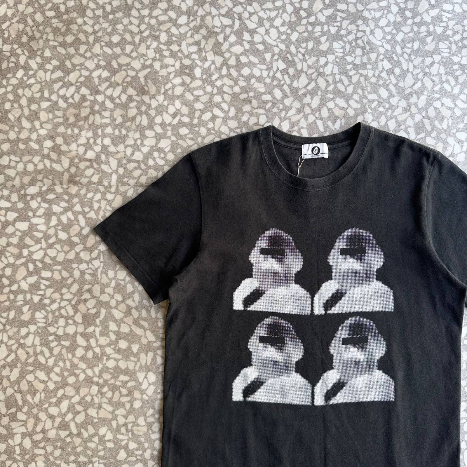 [ Archive アーカイブ Y2K ]GOOD ENOUGH / 10’s Marx T-shirt size 実寸M相当 グッドイナフ　2010年　復刻　カールマルクス　アーカイブ　裏原　半袖Tシャツ　藤原ヒロシ