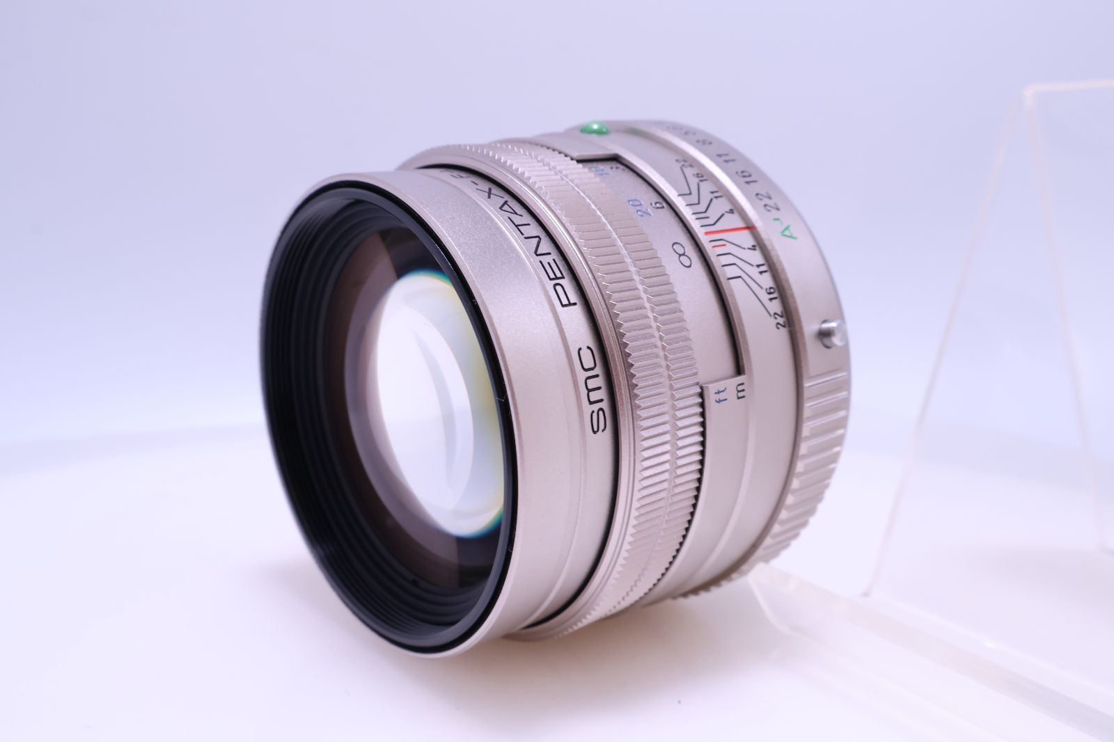 極美品】PENTAX smc PENTAX-FA 77mm F1.8 Limited シルバー 中望遠単
