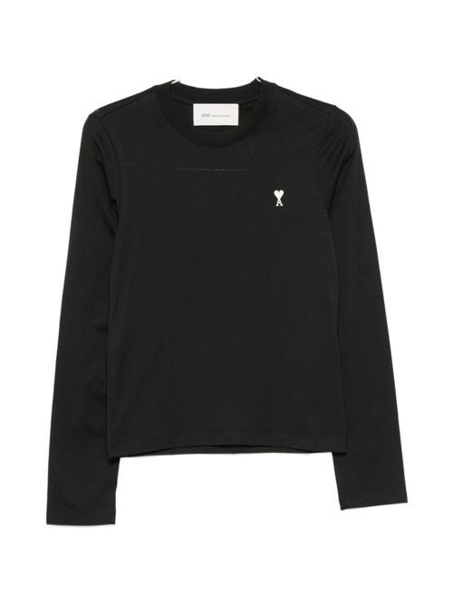 AMI PARIS AMI DE COEUR コットン Tシャツ 送料無料