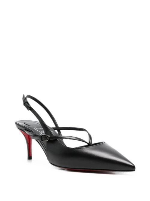 CHRISTIAN LOUBOUTIN ツイスティシモ レザー パンプス 送料無料