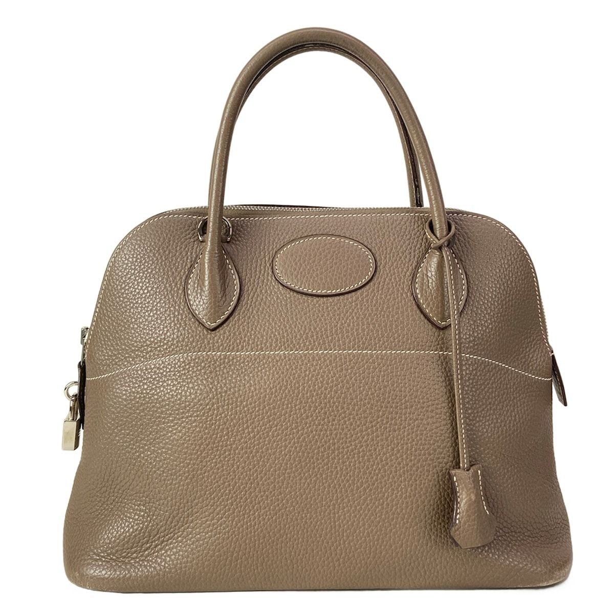 HERMES(エルメス) ハンドバッグ ボリード31 エトゥープ シルバー金具