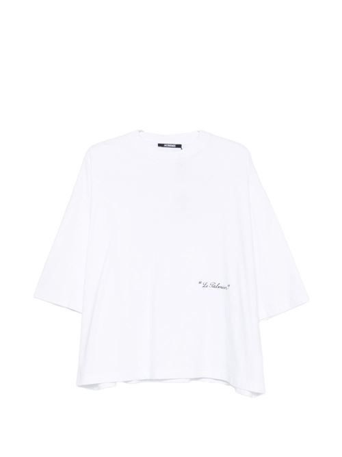 ジャックムス ル パルミエ コットン Tシャツ 送料無料