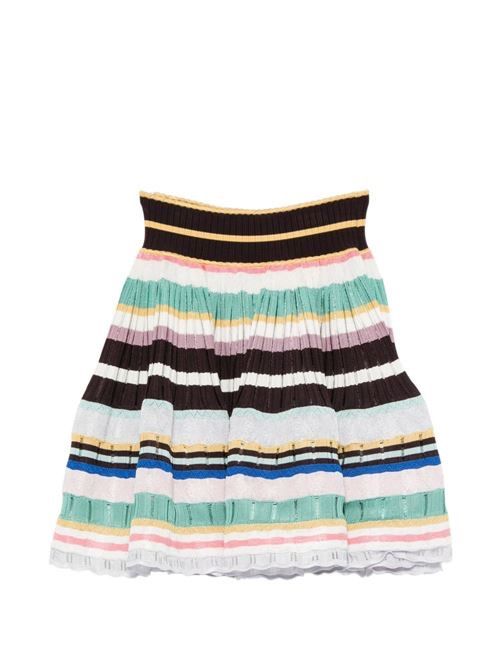 ALAÏA ストライプミニスカート 送料無料