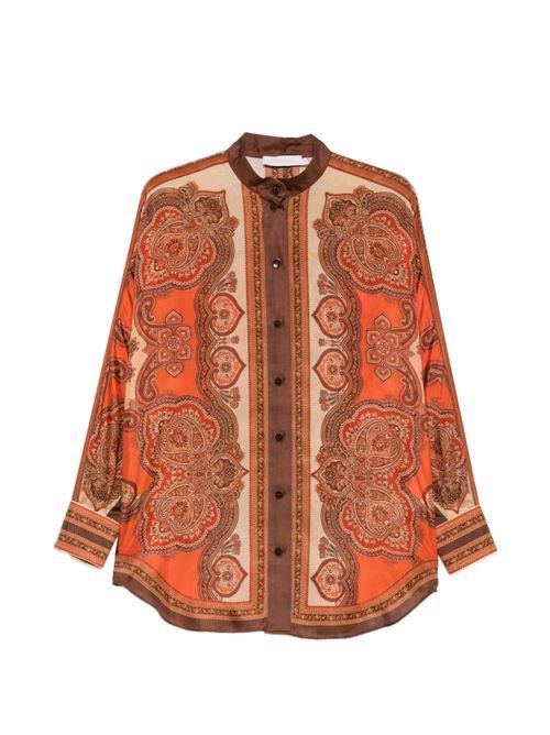 ZIMMERMANN MAHON シルクシャツ 送料無料