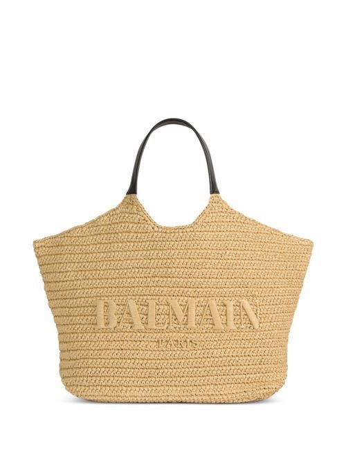 BALMAIN ラージ クロッシェ トートバッグ 送料無料