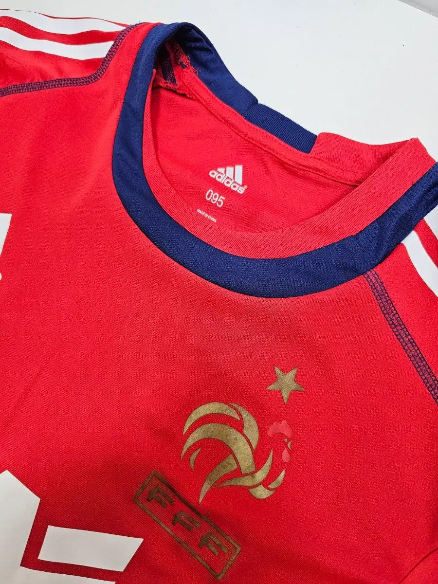 09-10シーズン アディダス フランス サッカー 韓国国家代表チーム 公式 HOME ジャージ / 95 포모션