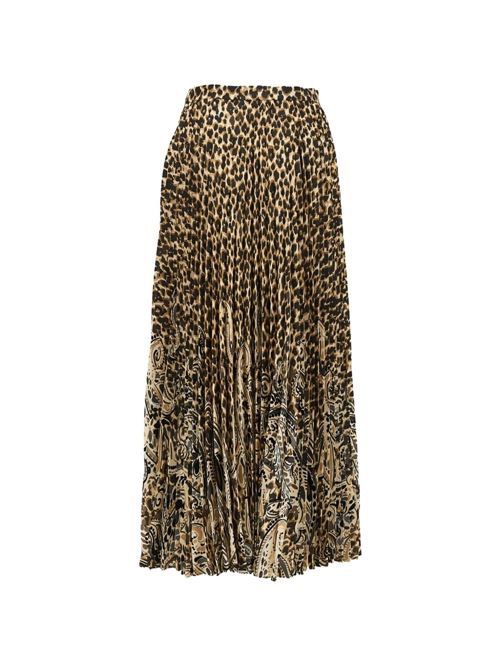 ETRO プリント ミディ スカート 送料無料