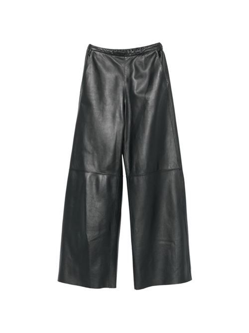 FORTE FORTE レザーハイウエストパンツ 送料無料 68,008円
