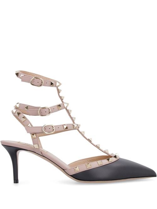VALENTINO GARAVANI ロックスタッド レザー パンプス 送料無料