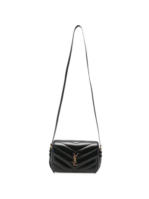 SAINT LAURENT LOULOU トイ スエード レザー クロスボディバッグ 送料無料