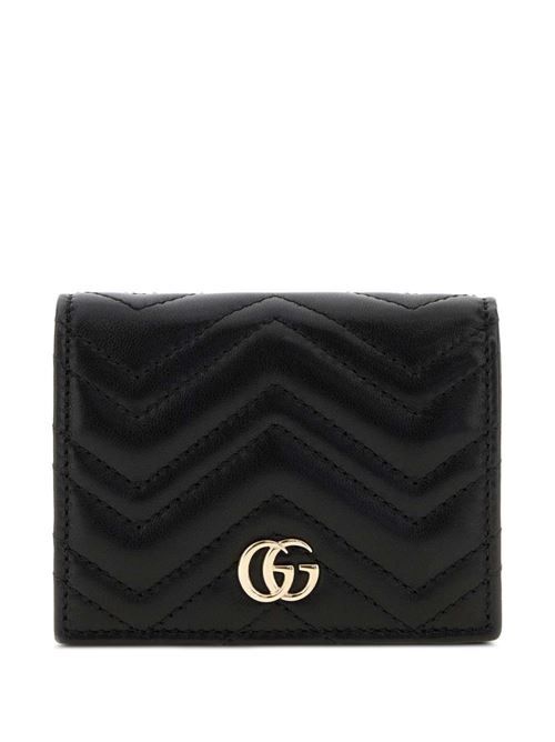 GUCCI GGマモント レザー ウォレット 送料無料 59,785円