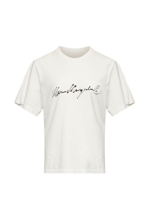 MM6 MAISON MARGIELA ロゴ コットン Tシャツ 送料無料 34,905円